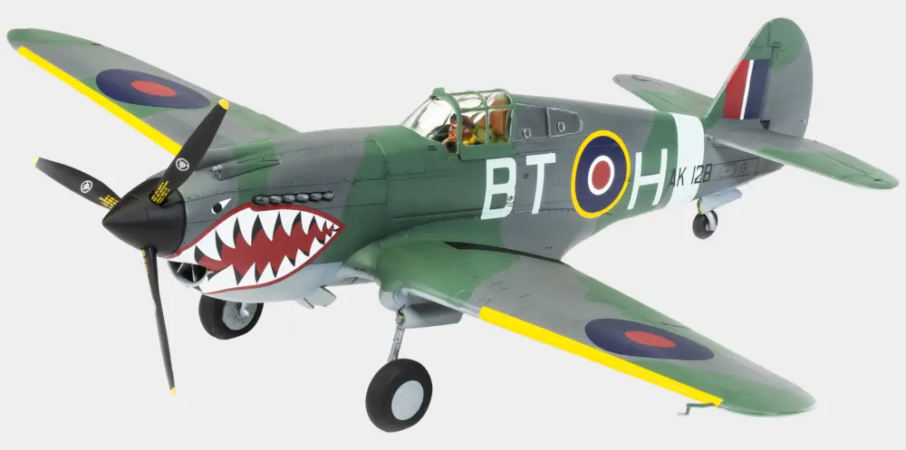 Curtiss Tomahawk Mkii A05133a D1 Scheme A Assembled Model