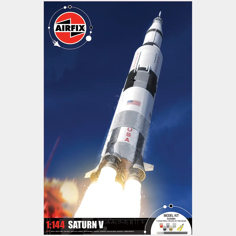 AIRFIX Apollo 11 Saturn V Rakete - 1:144 ! (Neu (gemäss Beschreibung