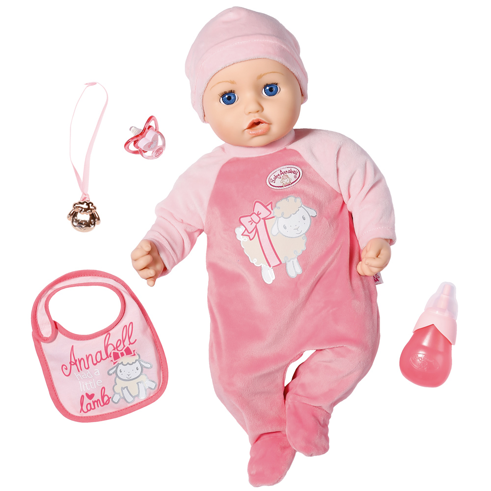 baby annabell doll size