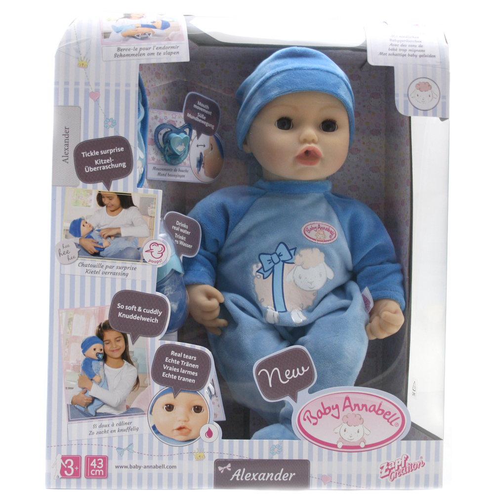 baby annabell soft doll