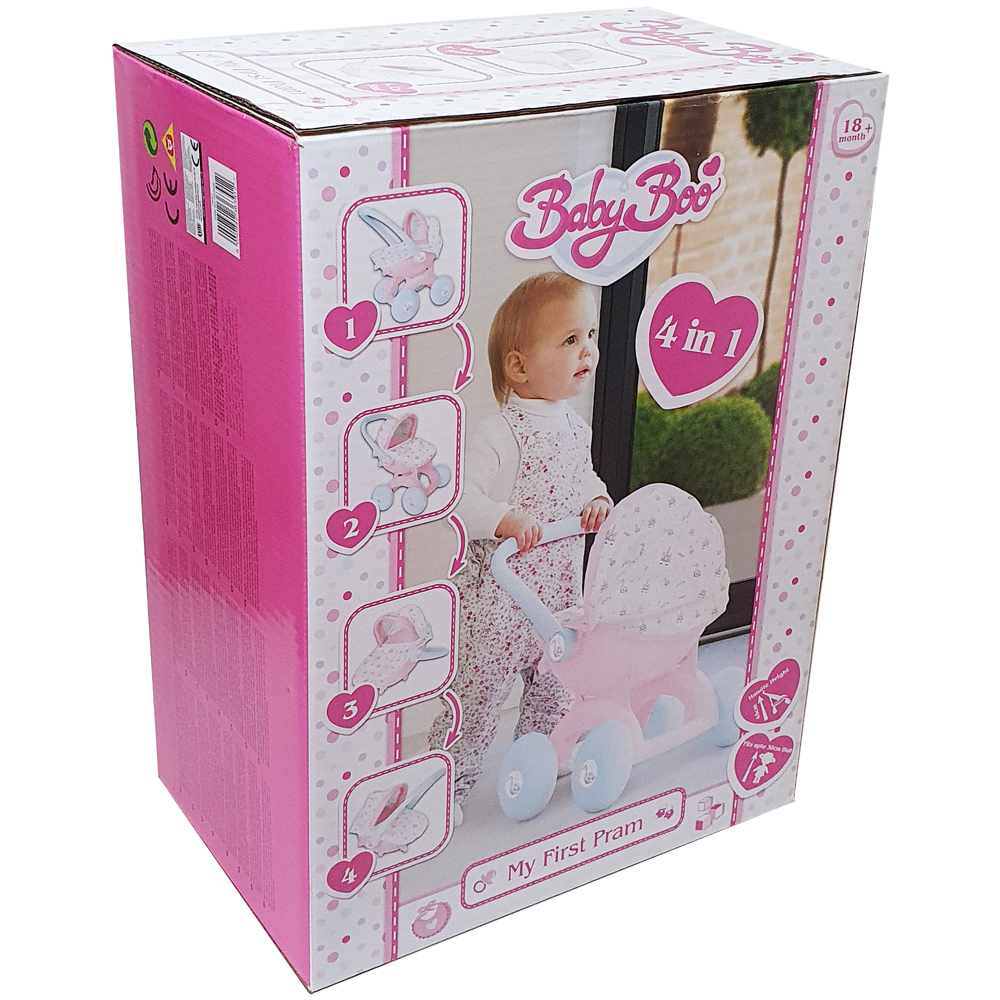 baby annabell my first pram 4 in 1 doll pushchair
