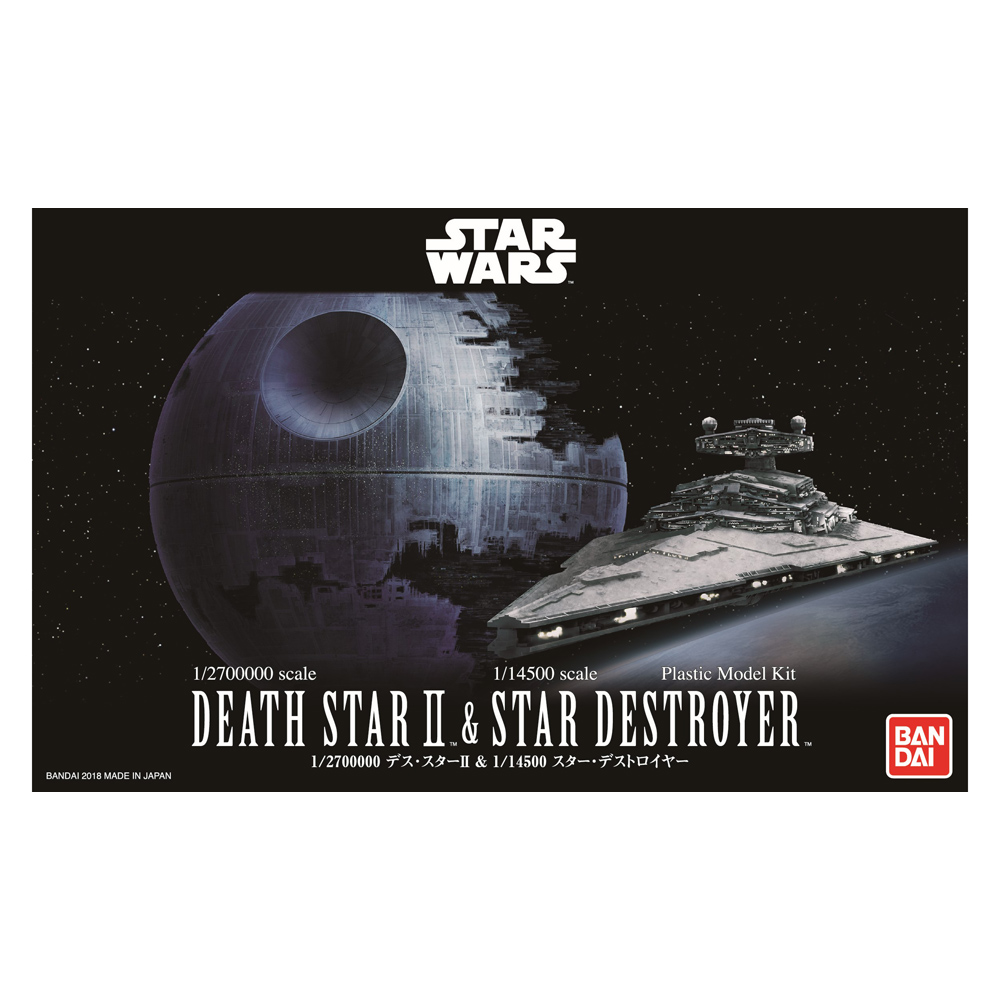 Bandai Star Wars Death Star II Star Destroyer Model Kit