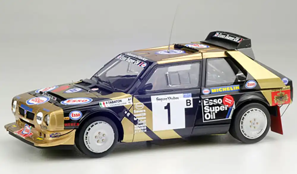 Beemax Lancia Delta S4 1986 Catalunya Rally Winner Model Kit Scale 