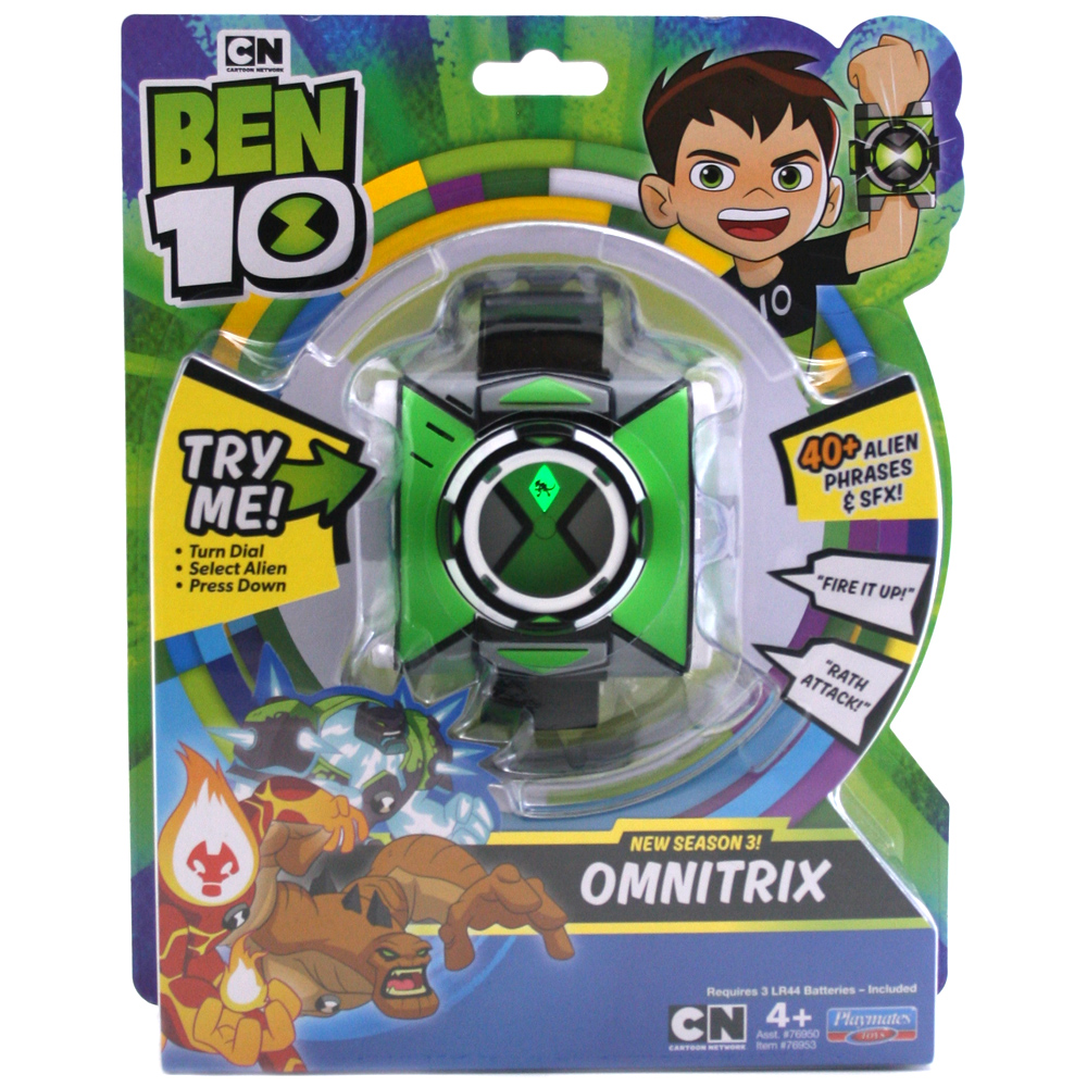 Cartoon Network Ben 10 Omnitrix Watch with Light & Sound ...