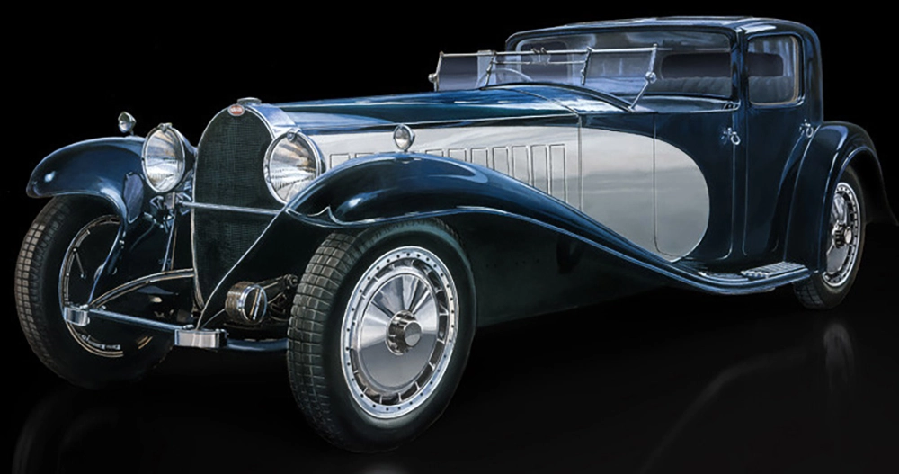 Italeri Bugatti Type 41 Royale Coupe Napoleon Classic Car Model