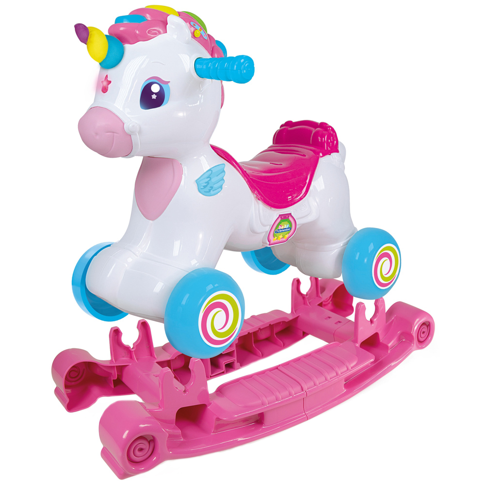 interactive unicorn ride on
