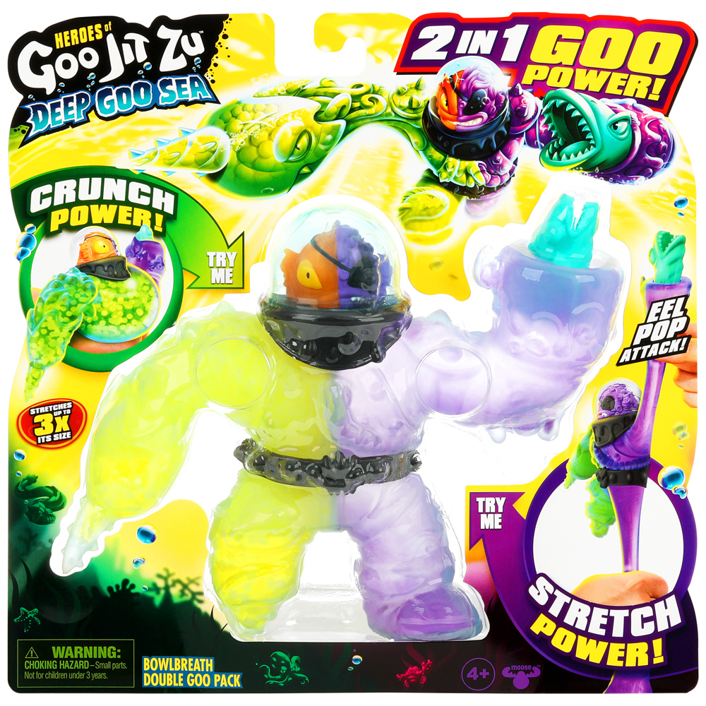 Heroes of Goo Jit Zu DEEP GOO SEA BOWLBREATH Double Goo Pack