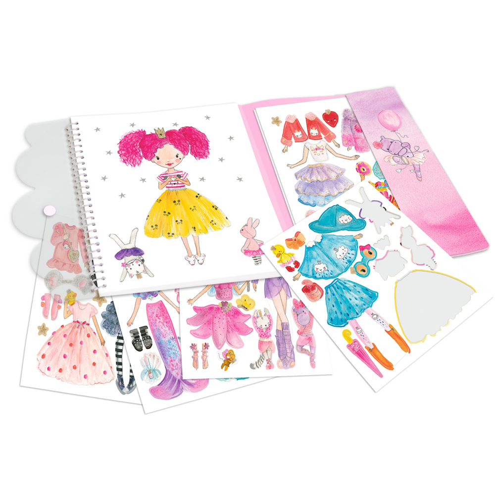 Depesche Princess Mimi Dress Me Up Sticker Book A Ebay
