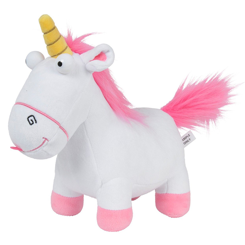 fluffy unicorn stuffed animal