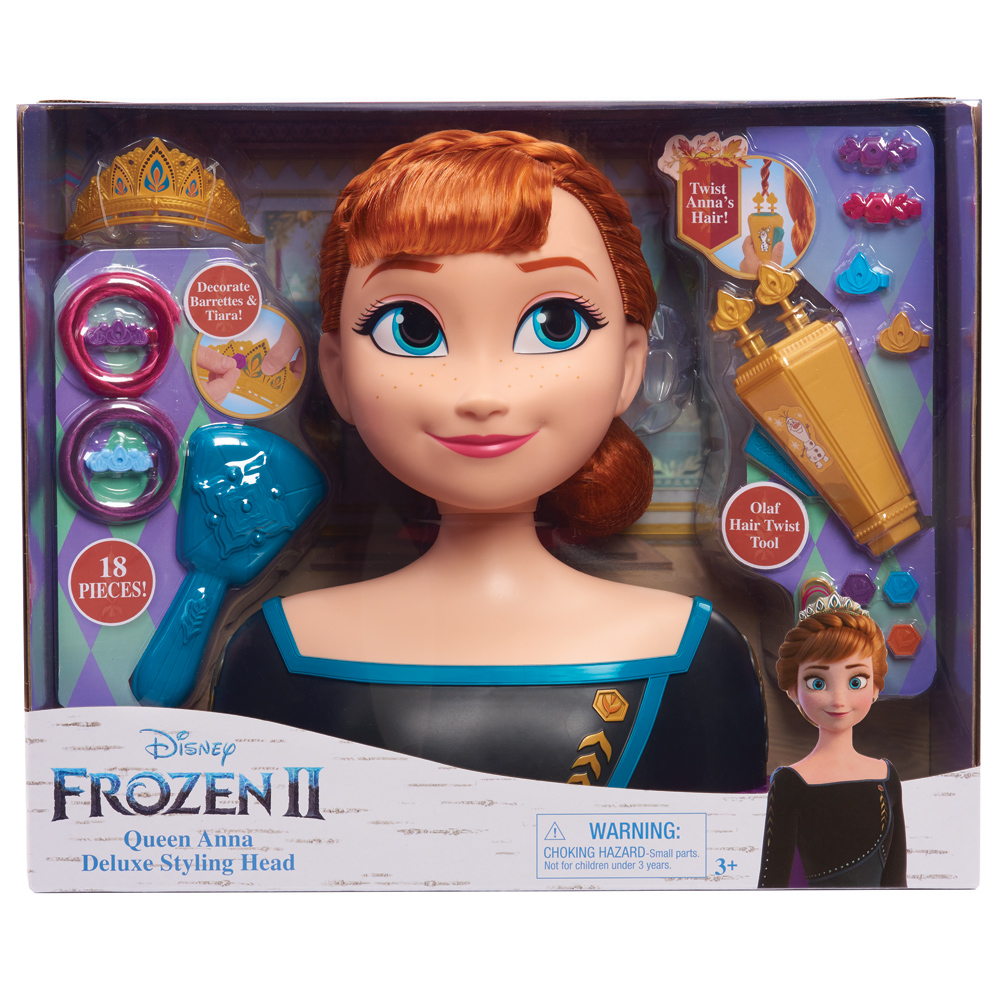 anna styling head frozen