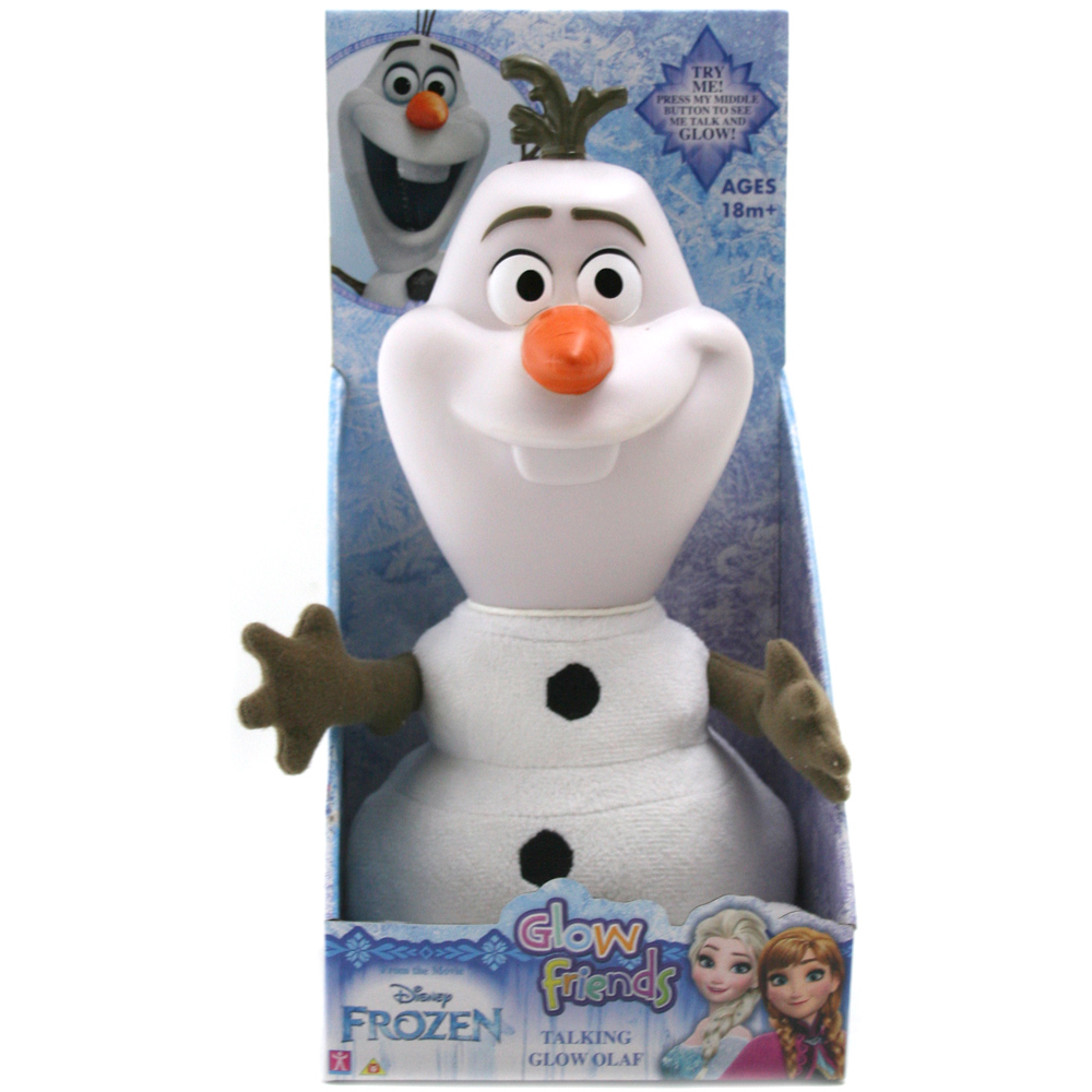 glow friends talking olaf