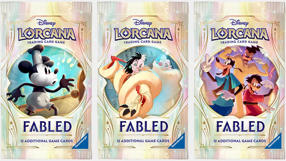 Disney Lorcana Fabled Booster Pack Disney Lorcana Fabled Booster Pack