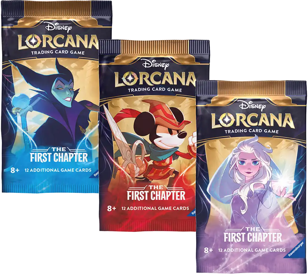 Disney Lorcana Booster Pack Display is in stock at  for