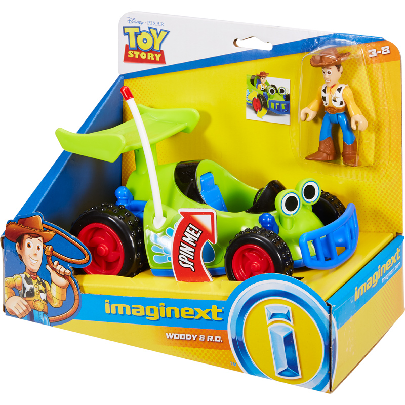 Disney Toy Story Imaginext Figure & Vehicle Woody & RC | eBay