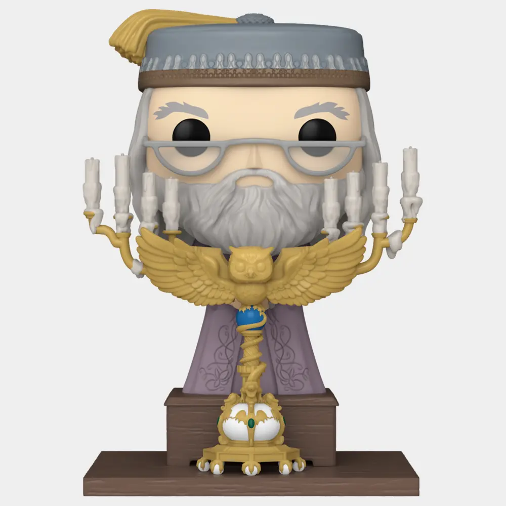 Pop Deluxe Albus Dumbledore With Podium 76002 D1 Vinyl Figure