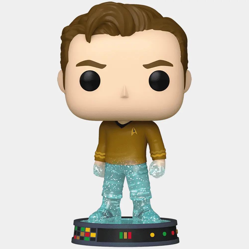 Pop Plus Star Trek James T Kirk Transporter 83774 D1 Vinyl Figure