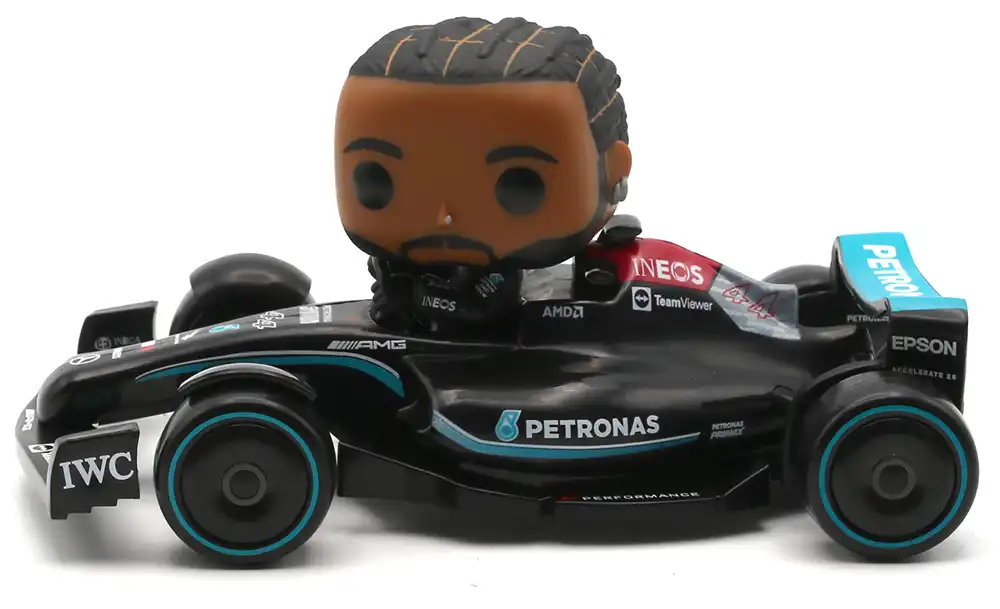 Figurine Formule 1 Pop! Rides Super Deluxe - Lewis Hamilton Mercedes