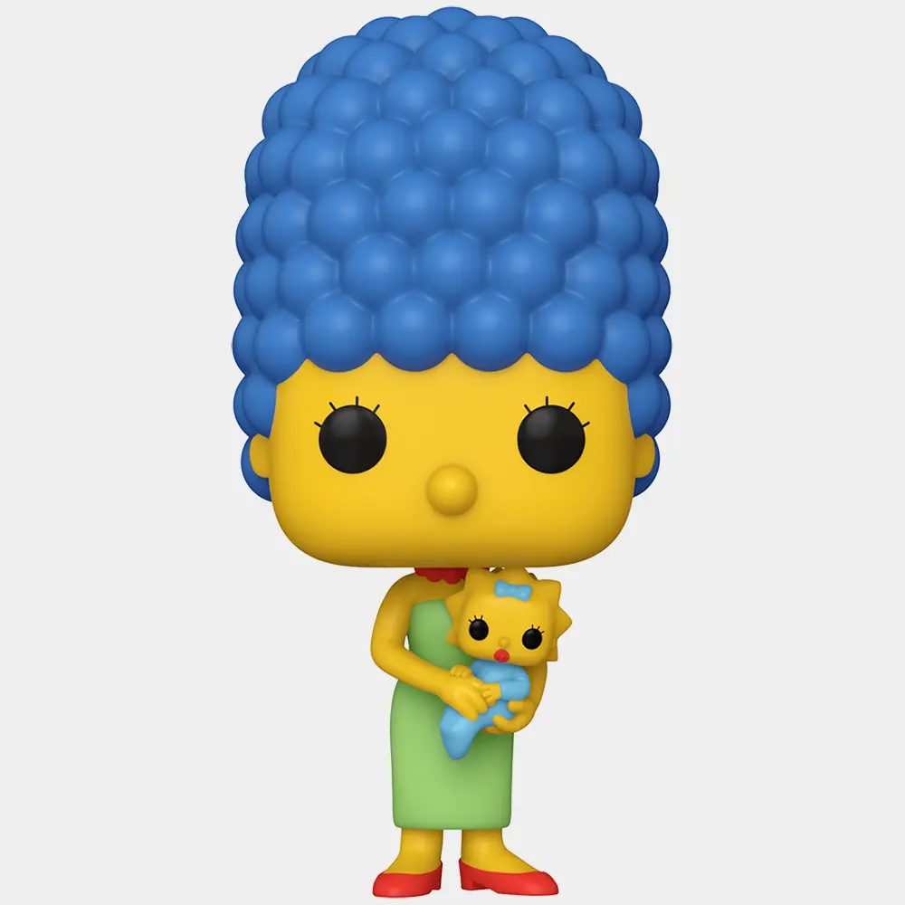 Lot De 3 Figurines Funko Pop Simpsons : Maggie, Granpa Et Willum - État Nickel