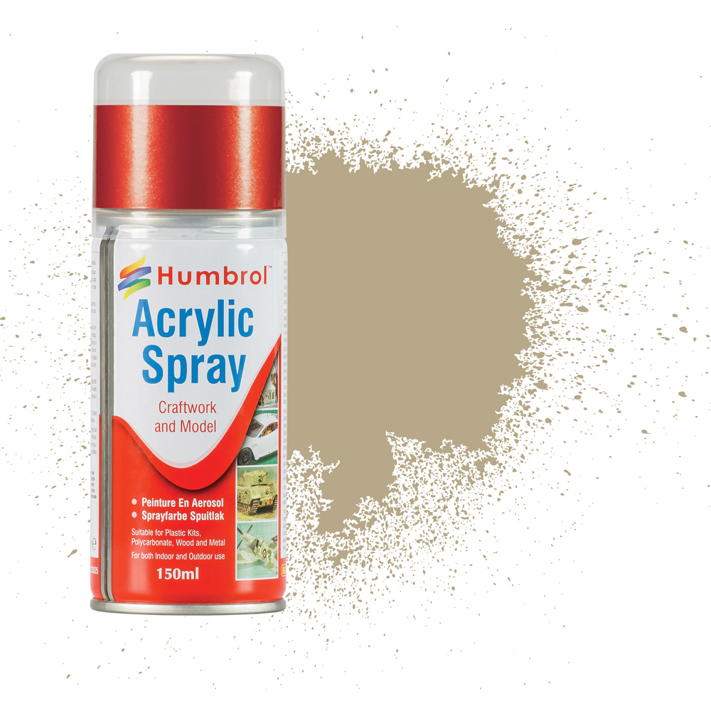 Humbrol Spray Paint Chart