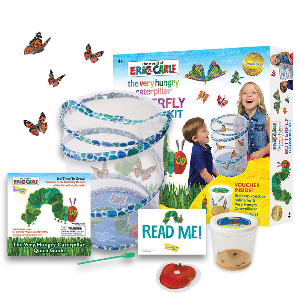 The Very Hungry Caterpillar Butterfly Garden Growing Kit from Insect