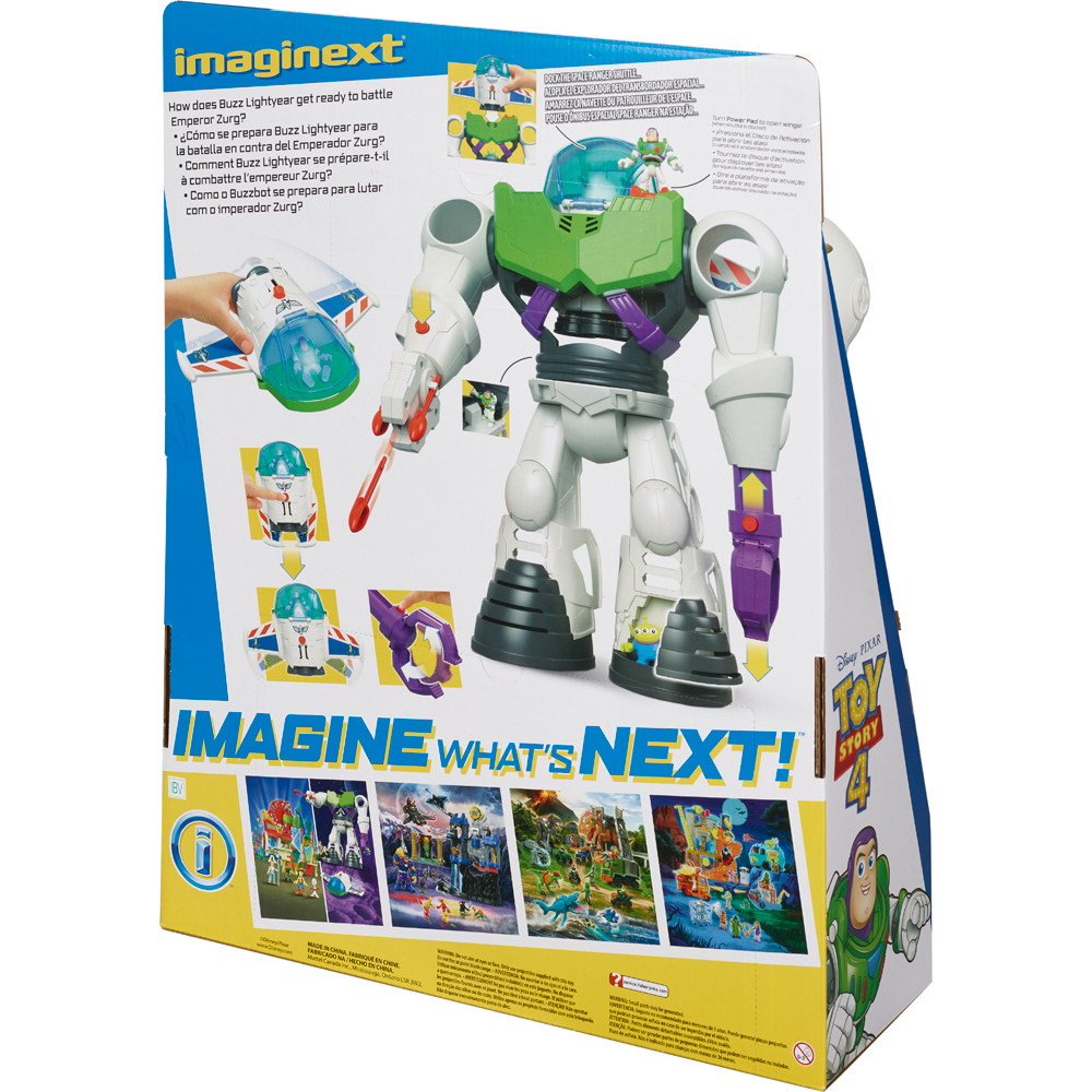 toy story 4 imaginext buzz lightyear robot