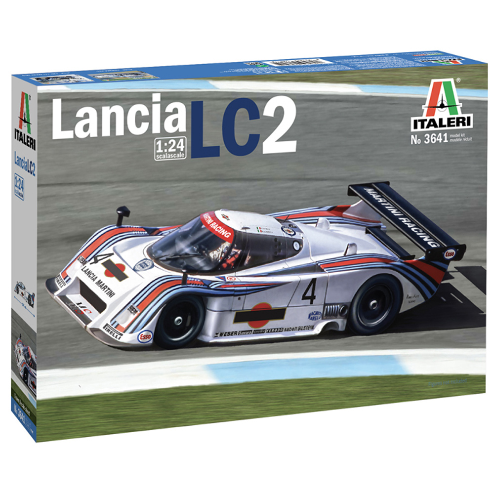 Italeri Lancia Lc2 Car Model Kit Scale 1 24 3641 Ebay