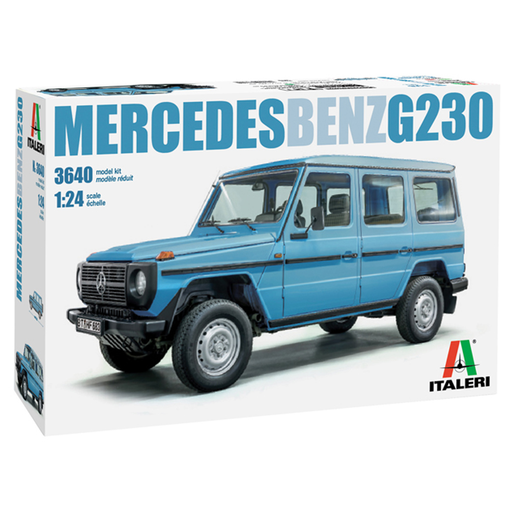 Mercedes Benz G230 Car Model Kit Scale 1 24 From Italeri Wwsm