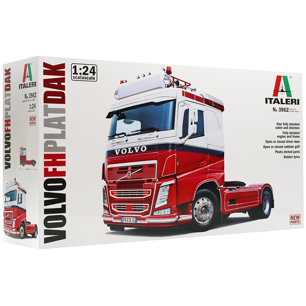 Italeri 1/24 Truck Volvo FH Low Roof Model Kit | eBay