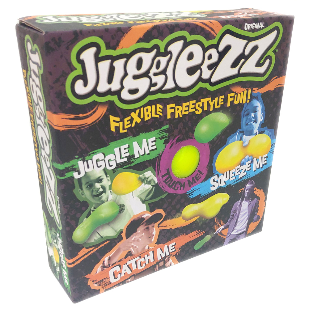Choice of Colour Juggleez Juggling Ball Squishy Flexible Freestyle Fun Ages 3 