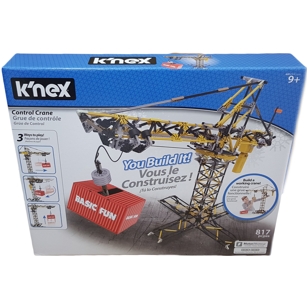 Control Crane With Motor Building Set From K Nex Wwsm