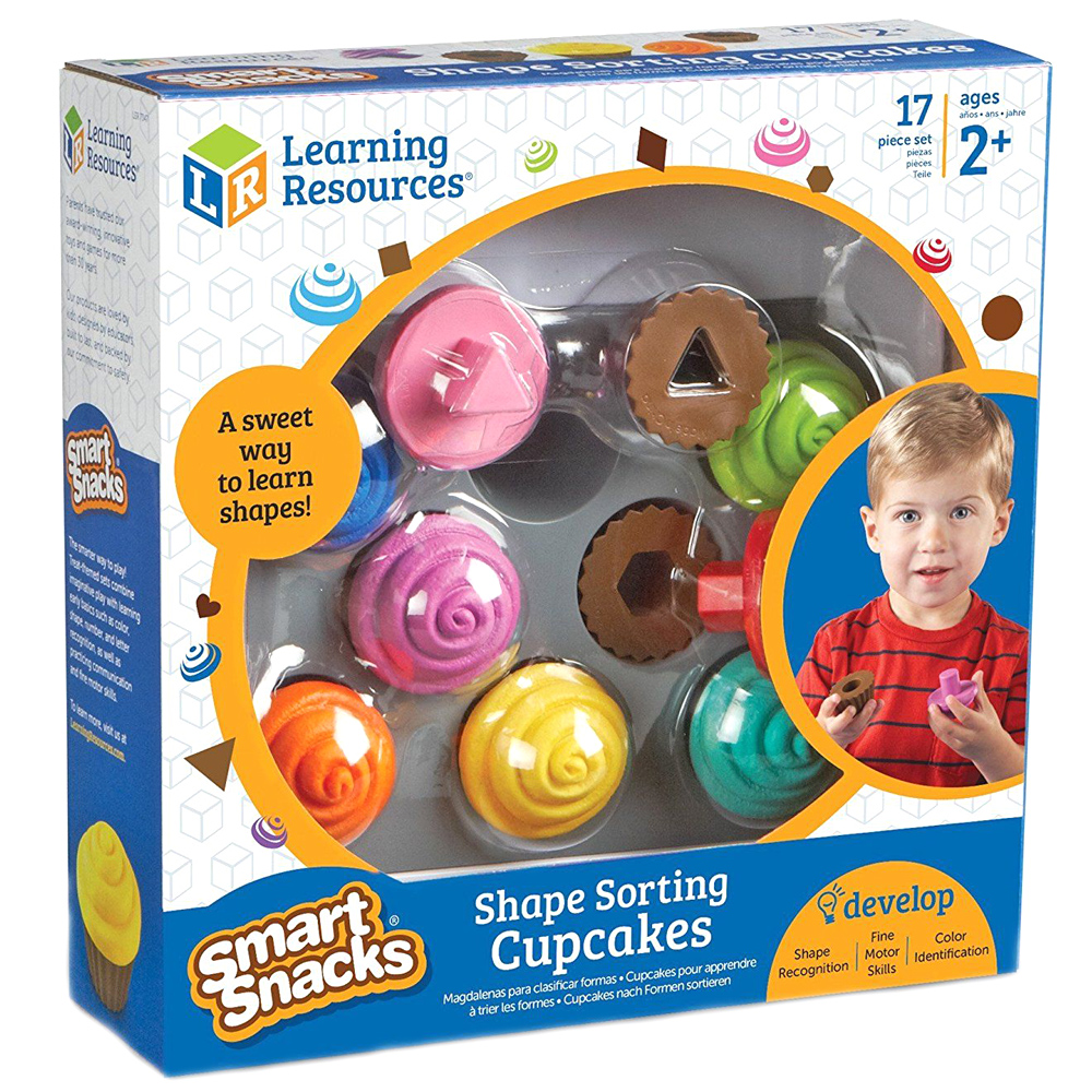 learning resources shape sorting cupcakes