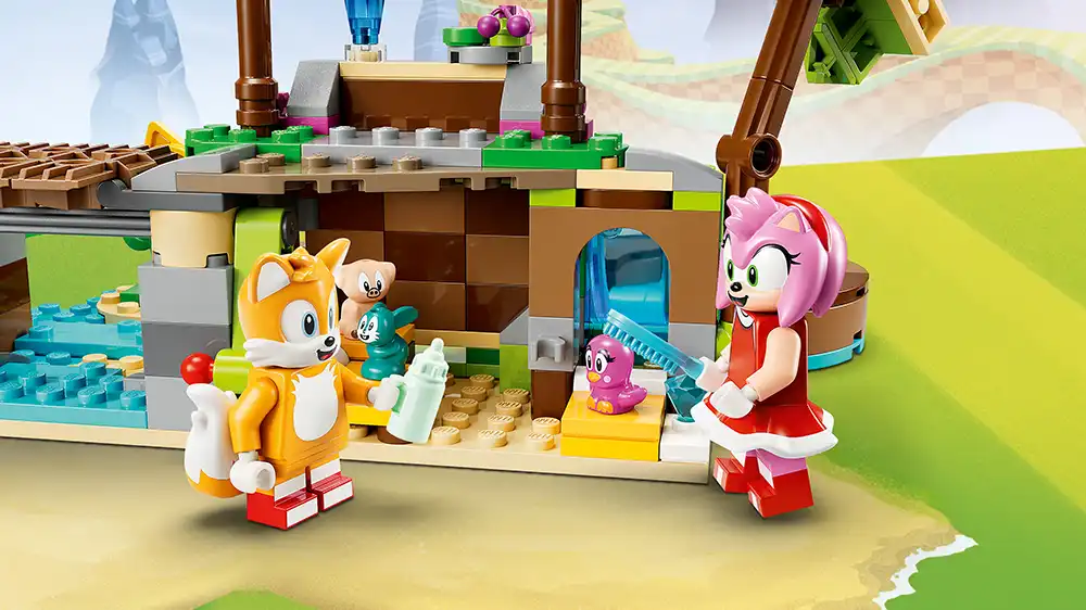 LEGO Sonic The Hedgehog Amy's Animal Rescue Island Set 76992
