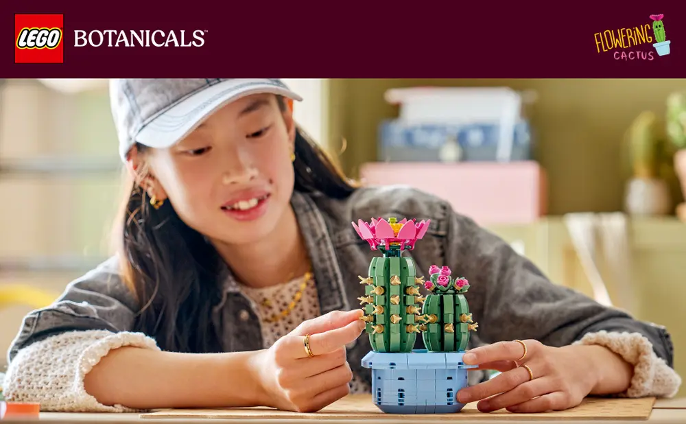 LEGO Botanicals Flowering Cactus Set 11509 | World Wide Shopping Mall