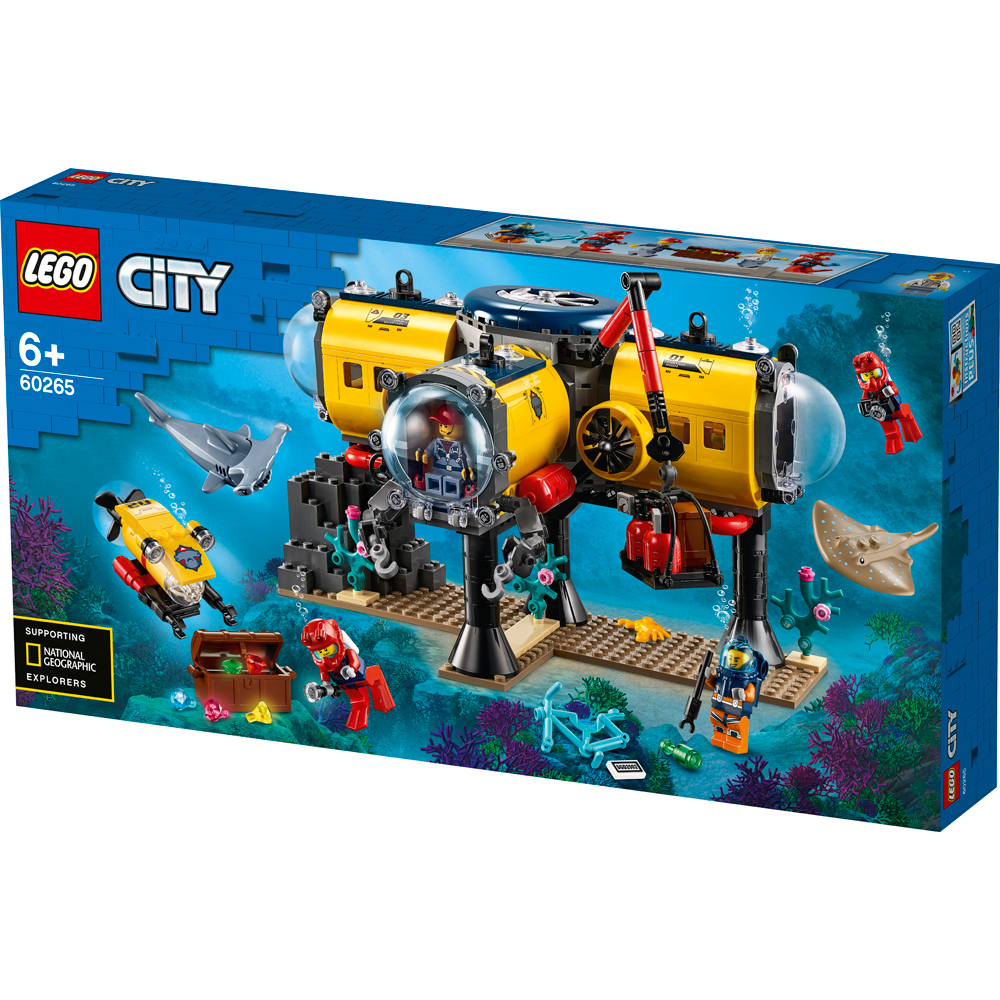 Lego 60265 City Ocean Exploration Base Building Set