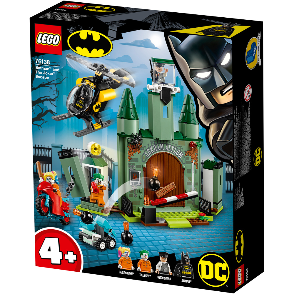 Lego Dc Batman The Joker Escape Building Set 76138 Ebay
