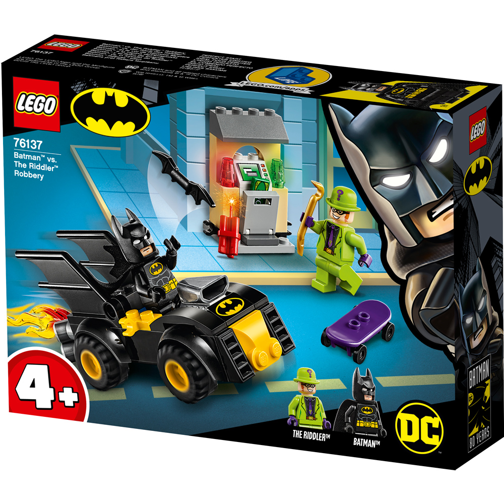 Lego DC Batman The Riddler Robbery Building Set - 76137 5702016369755 ...