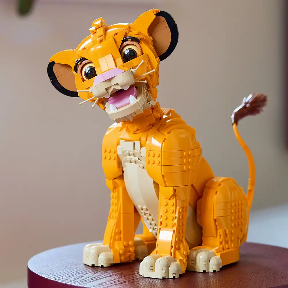 LEGO Disney The Lion King Simba Figure Building Set 43247