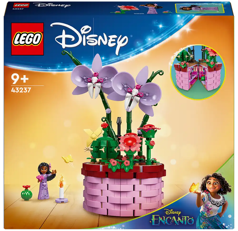 LEGO Disney Encanto Isabela's Flowerpot Building Set Toy 43237
