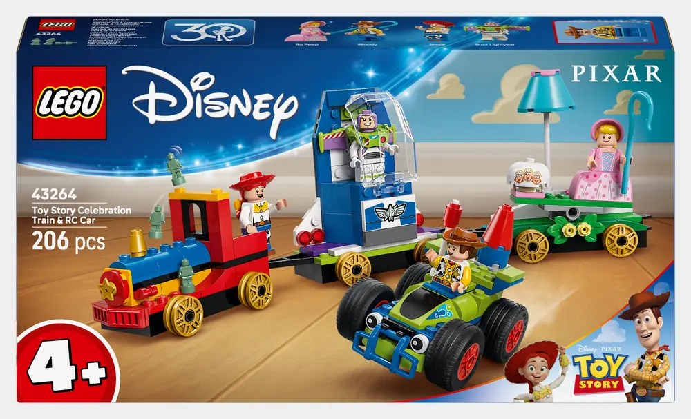 Disney Pixars Toy Story Celebration Train Rc Car D3 Packaging Front