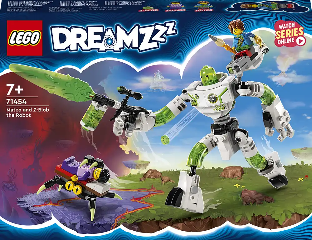 LEGO DREAMZzz Mateo and Z-Blob the Robot Set 71454