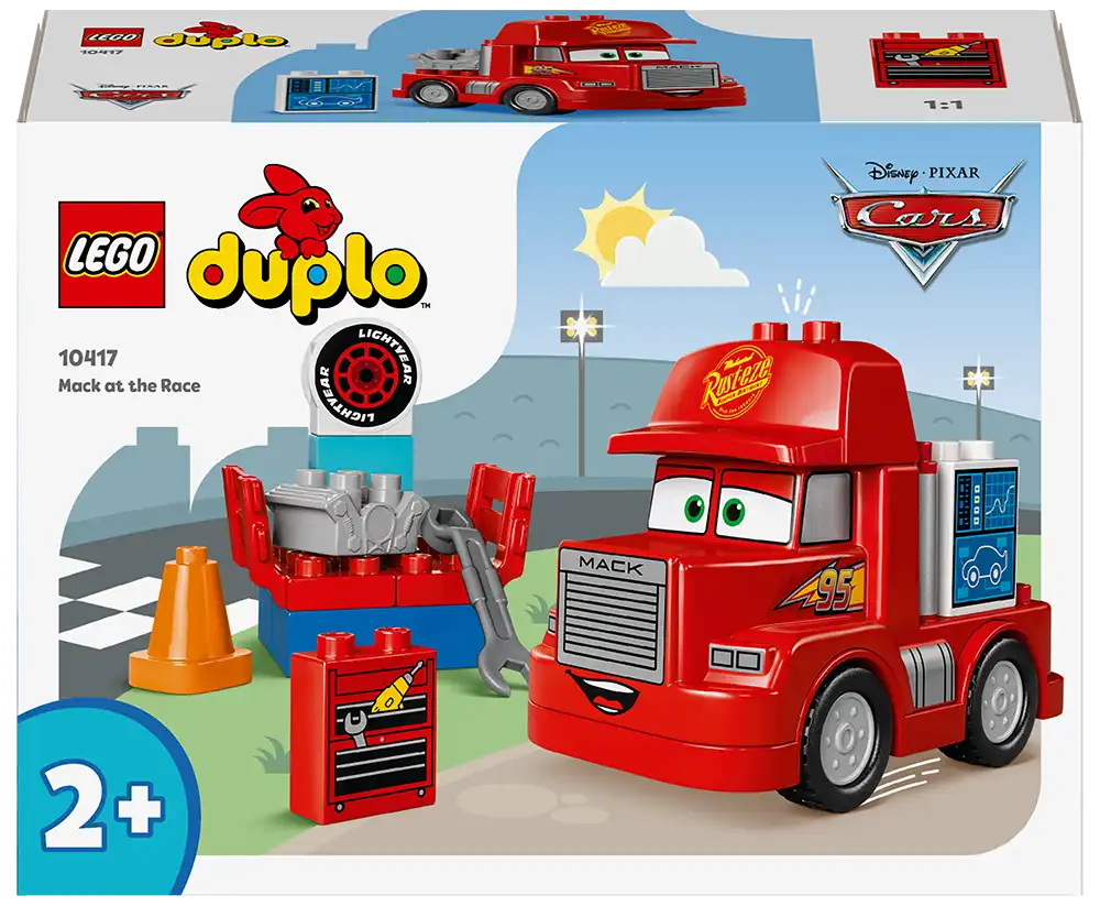 LEGO Duplo Disney Cars Mack at the Race Building Set 10417