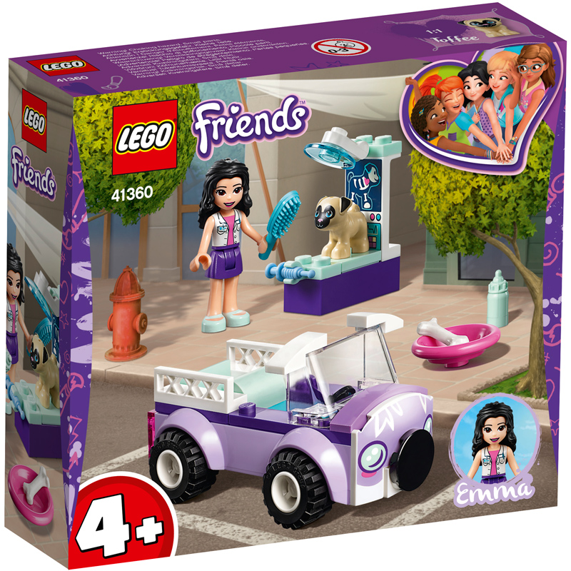 lego friends mobile vet clinic