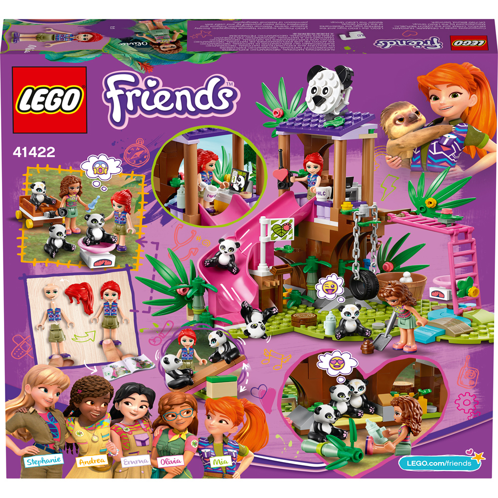 lego friends panda jungle tree house