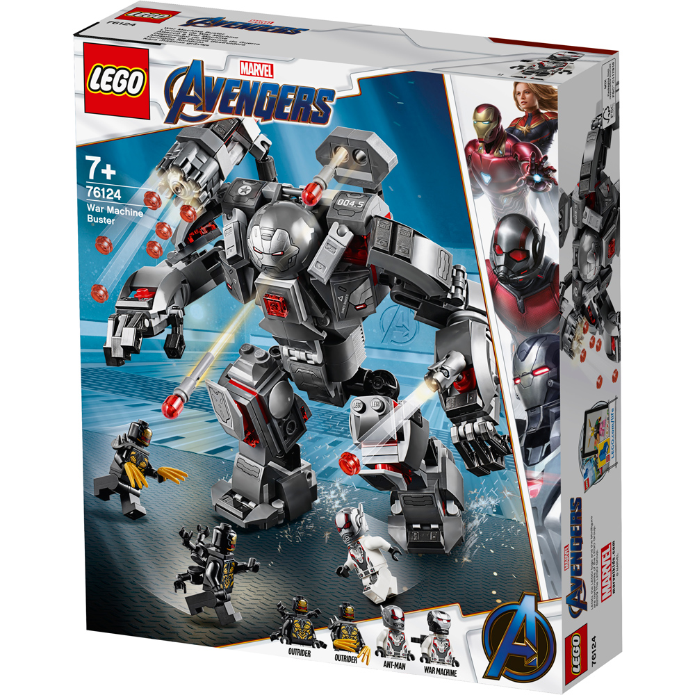 Details About Lego Marvel Avengers War Machine Buster Building Set 76124
