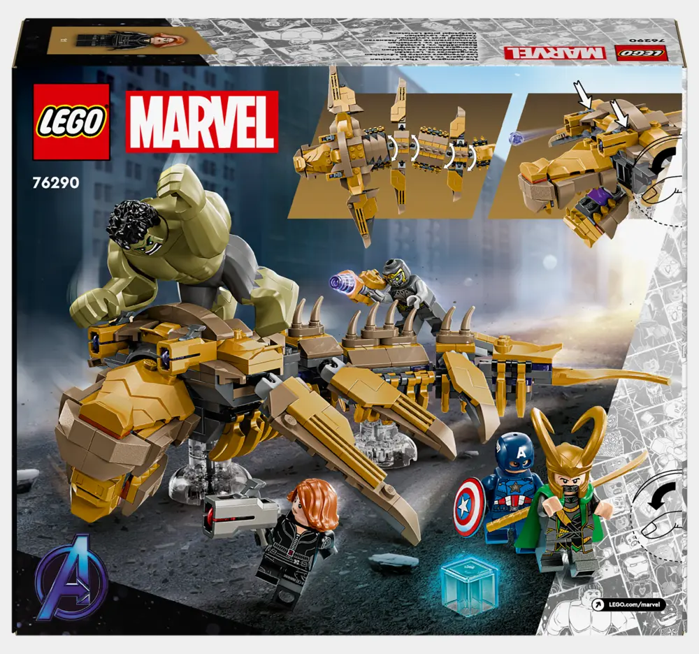 Marvel The Avengers Vs The Leviathan D3 Packaging Back