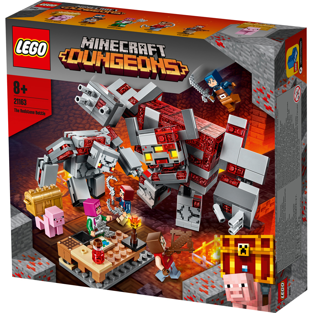 Lego Minecraft Dungeons The Redstone Battle Building Set Ebay