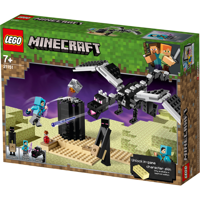 Lego Minecraft The End Battle Ebay
