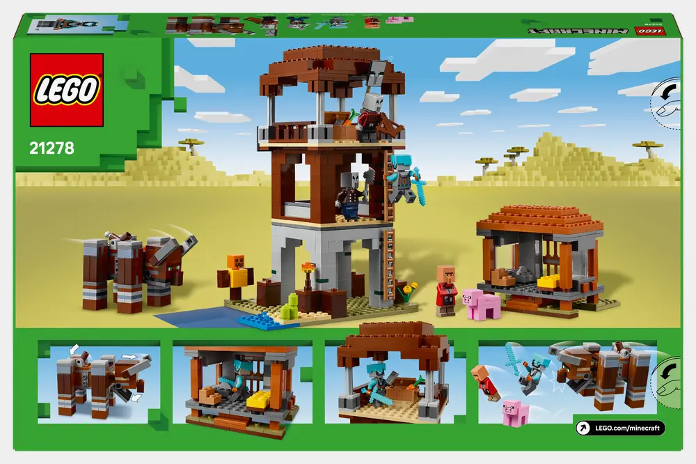 Minecraft Pillager Minecraft Ravager Lego Set Lego Ravager