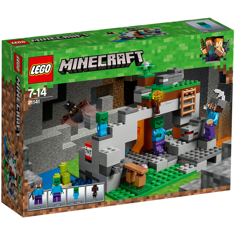 minecraft lego set 21141