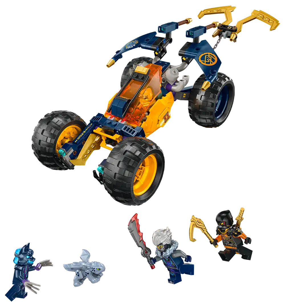 LEGO Ninjago Arin's Ninja Off-Road Buggy Car Building Set